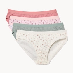 Joe Fresh Organic Cotton 4-Pack Bikini 1 ea, $16.00/1ea