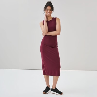 Joe Fresh Robe midi sport à ruchés sur les côtés 1 ea, 39,00 $/1ch