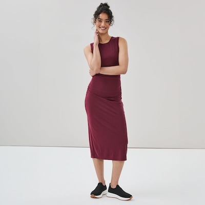 Joe Fresh Robe midi sport à ruchés sur les côtés 1 ea, 39,00 $/1ch