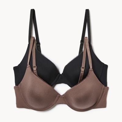 Joe Fresh Ensemble de 2 soutiens-gorge couvrants 1 ea, 36,00 $/1ch