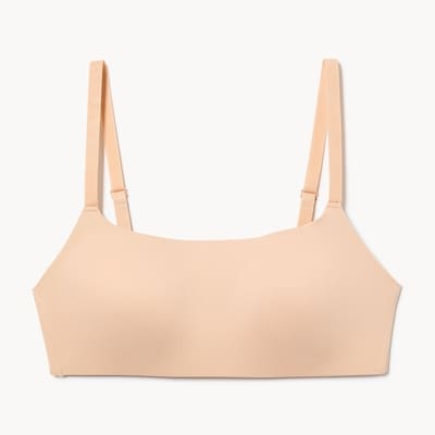 Scoop Neck Bralette - Desert Sand
