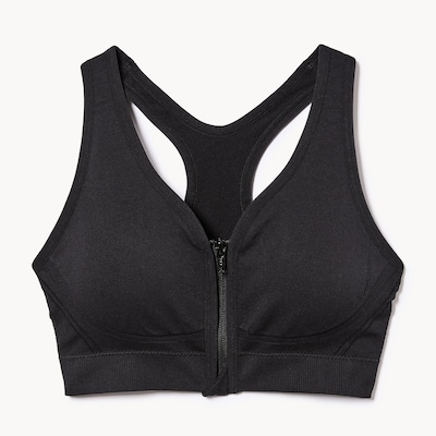 Soutien-gorge sport à maintien élevé - Noir