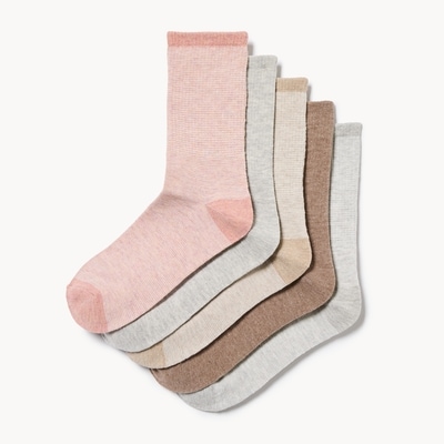 Ensemble de 5 paires de chaussettes tube - Assorties