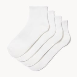 Joe Fresh 4-Pack Quarter-Crew Socks 1 ea, $12.00/1ea