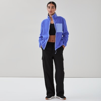 Active Polar Fleece Jacket - Bright Blue