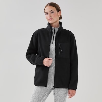 Active Polar Fleece Jacket - Black