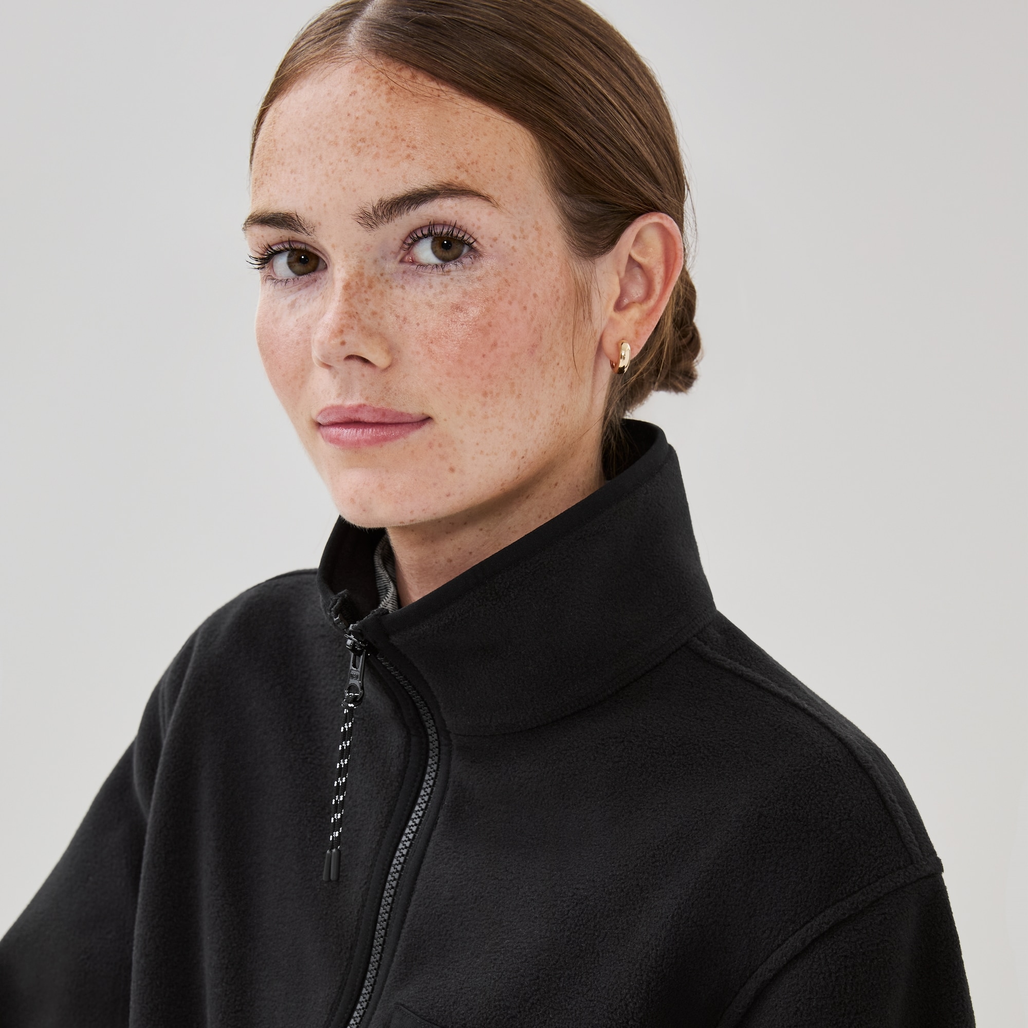 Veste sport en tissu polaire