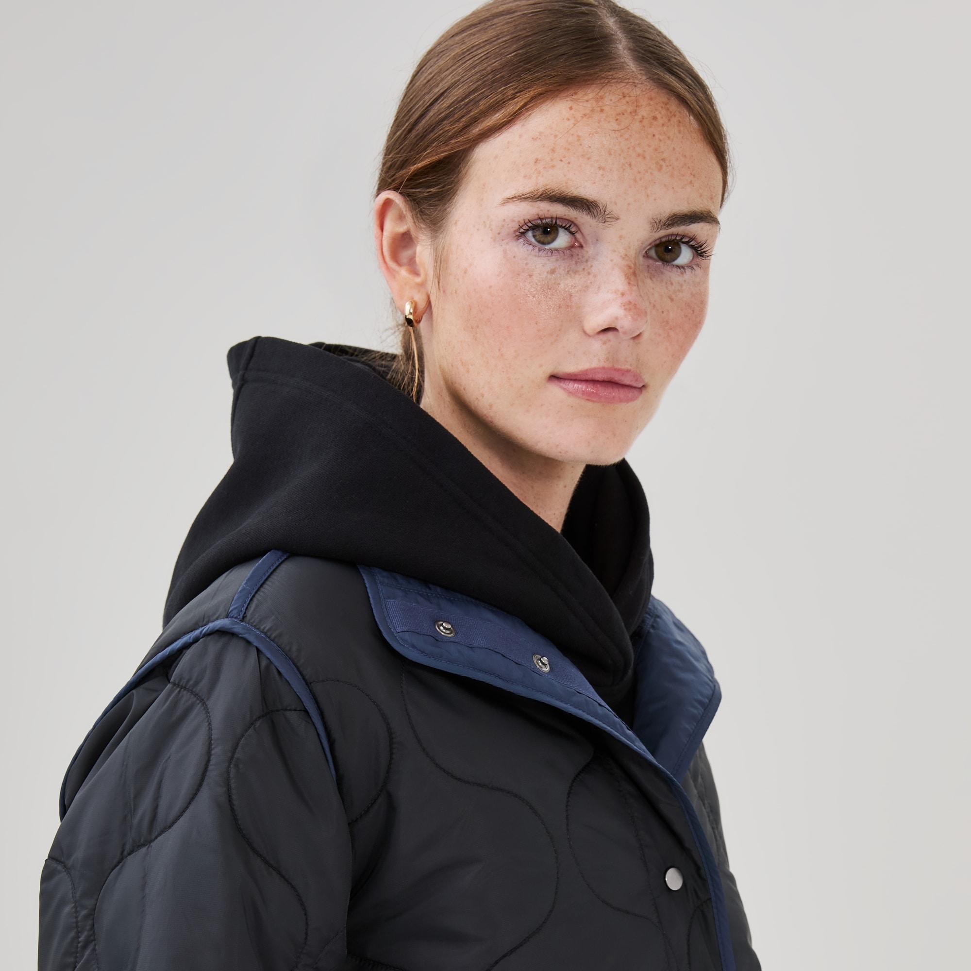 Veste matelassée réversible