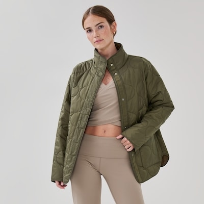 Veste matelassée réversible - Olive