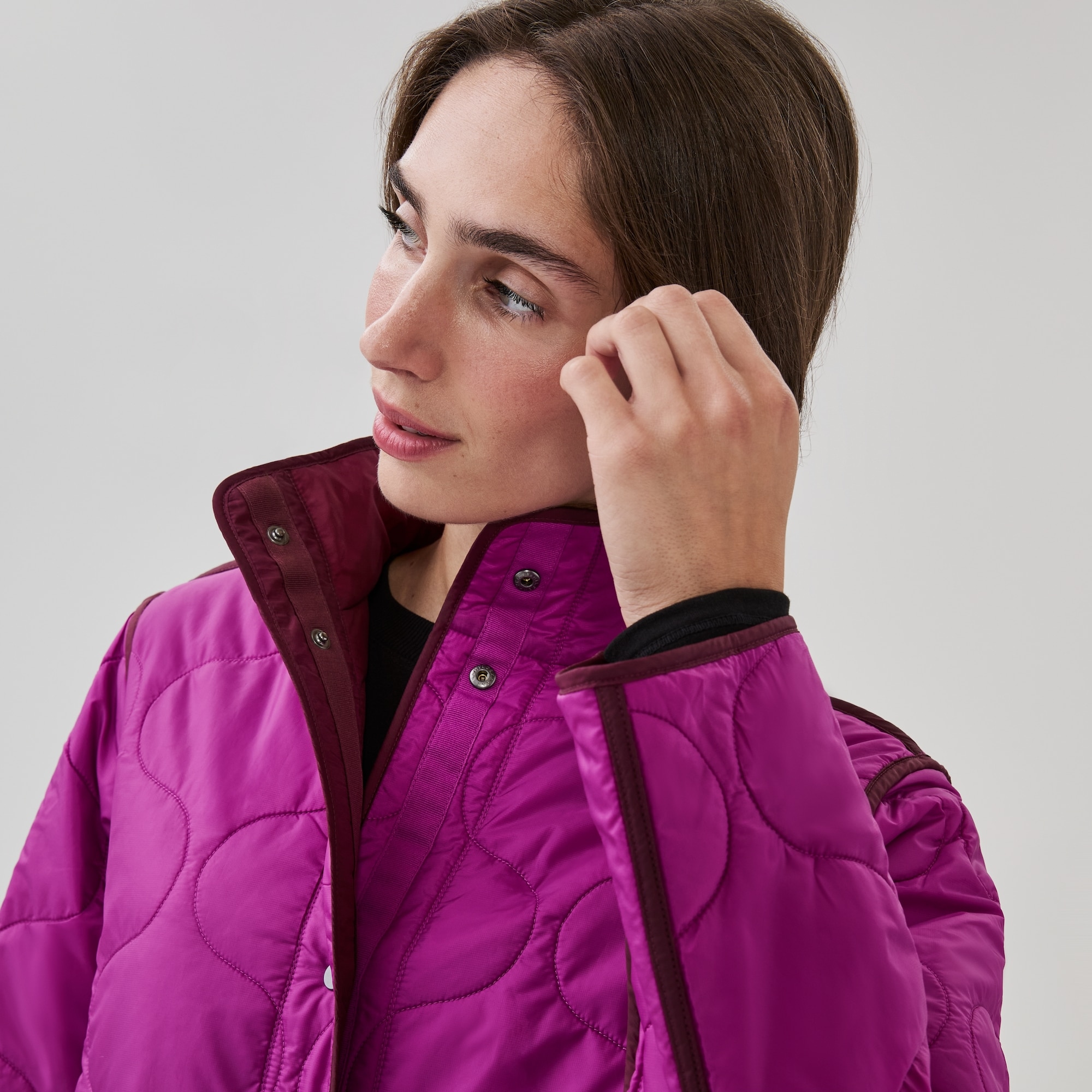 Veste matelassée réversible