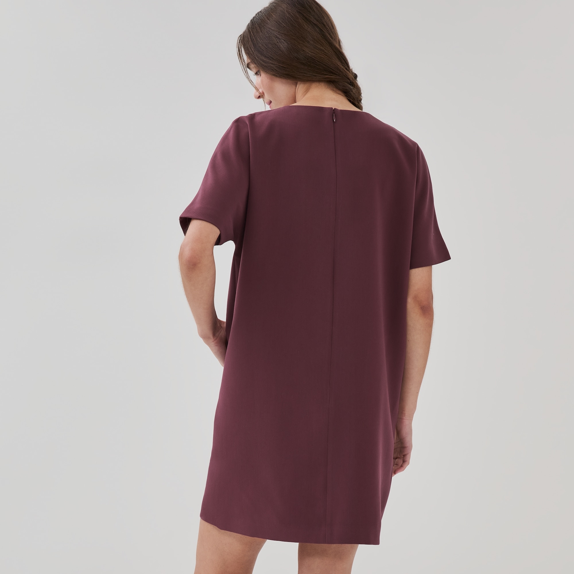 Dolman Sleeve Mini Dress