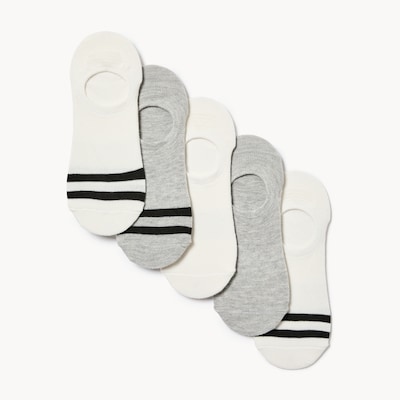 Joe Fresh Ensemble de 5 paires de chaussettes doublures 1 ea, 12,00 $/1ch