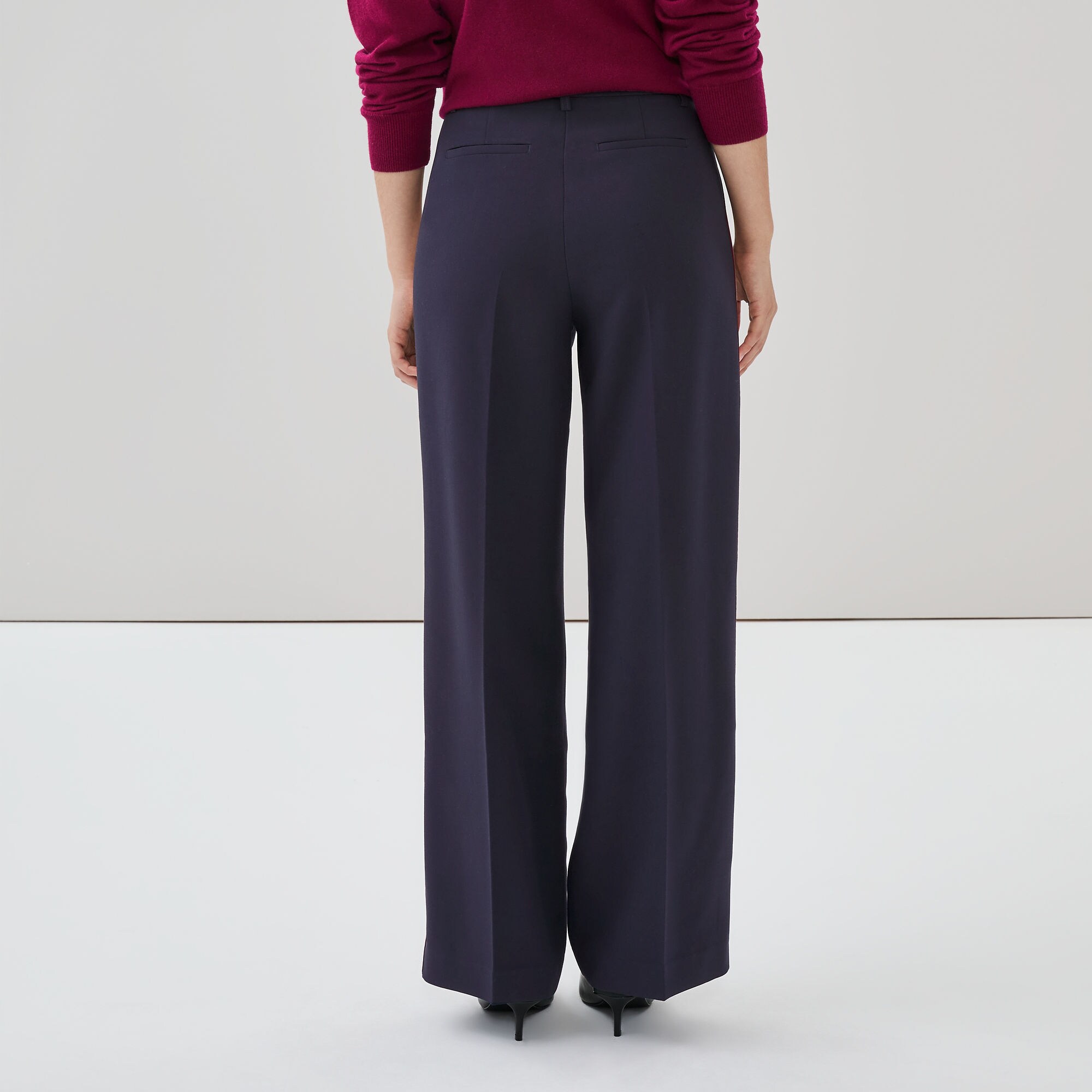 Side Striped Wide Leg Pant