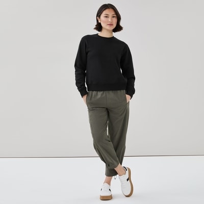 Active Crewneck Sweatshirt - Black