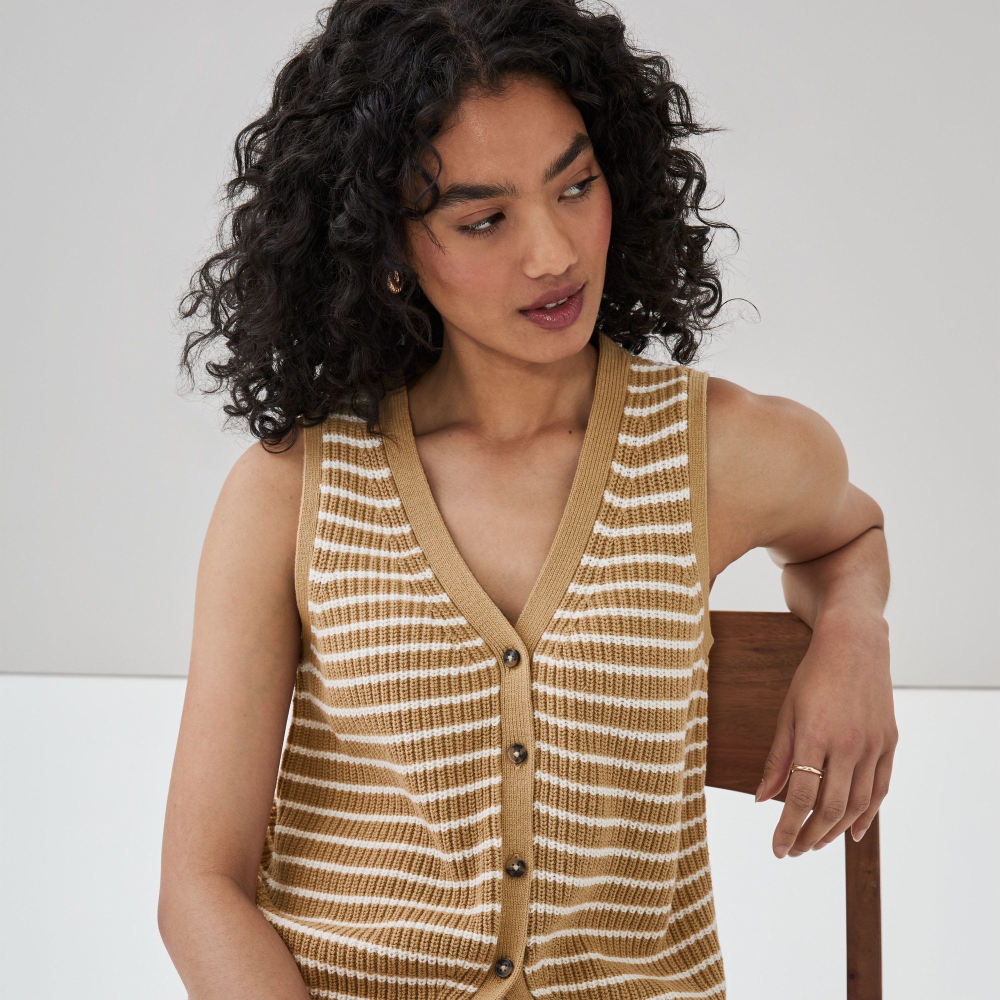 Veste rayée