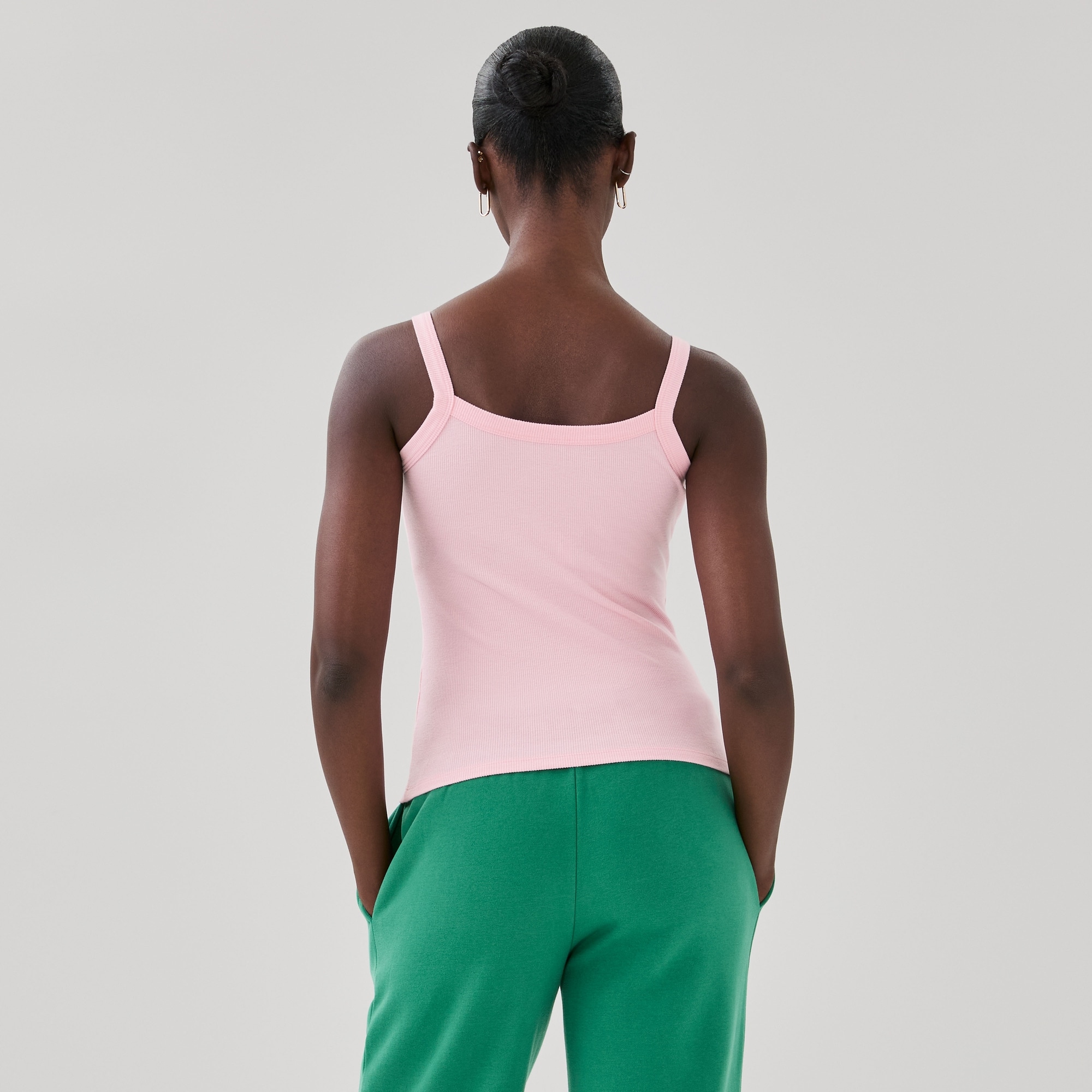 Cami sport côtelée