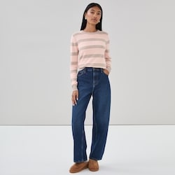 Joe Fresh Striped Cotton Cashmere Blend Sweater 1 ea, $29.00/1ea