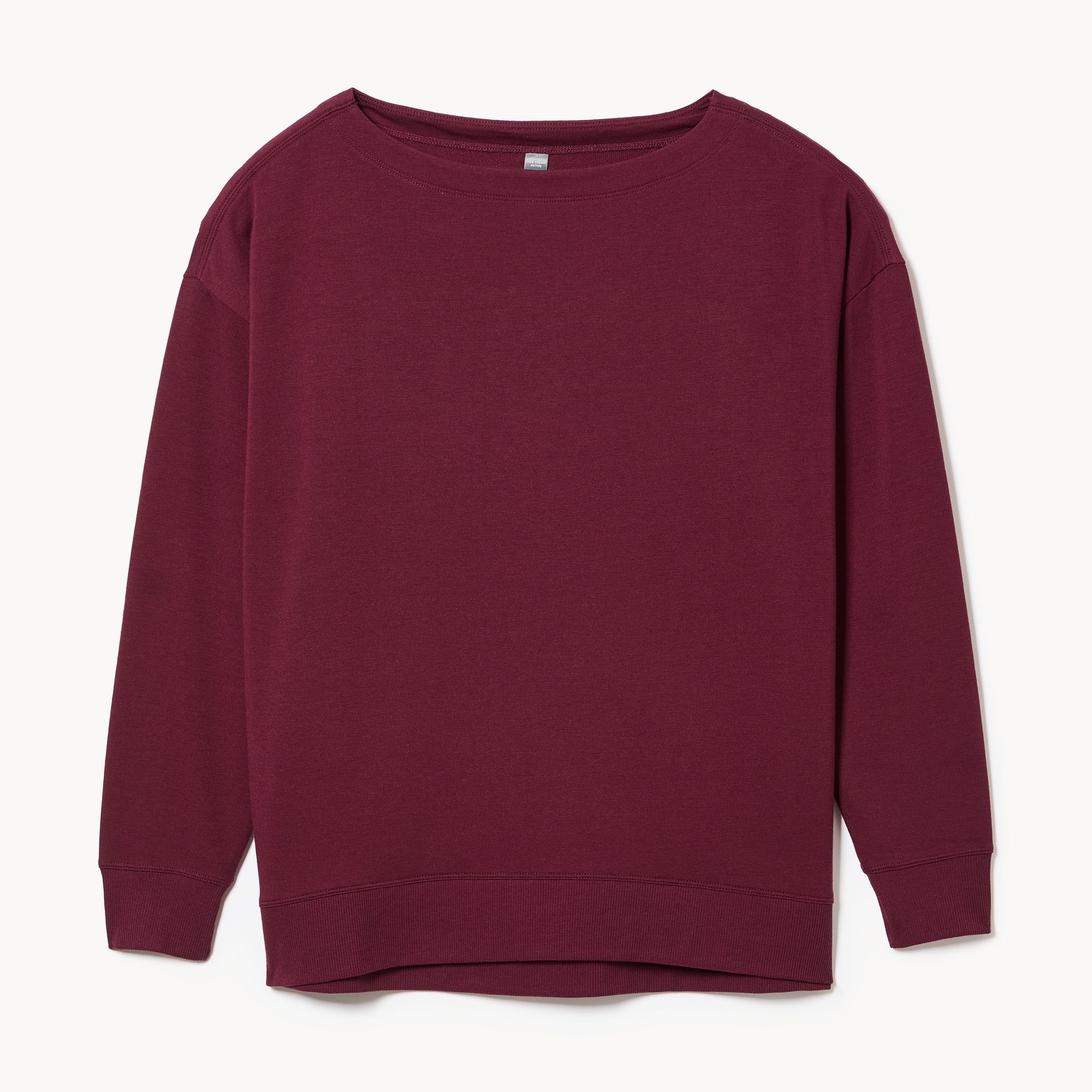 Active Boat Neck Sweater