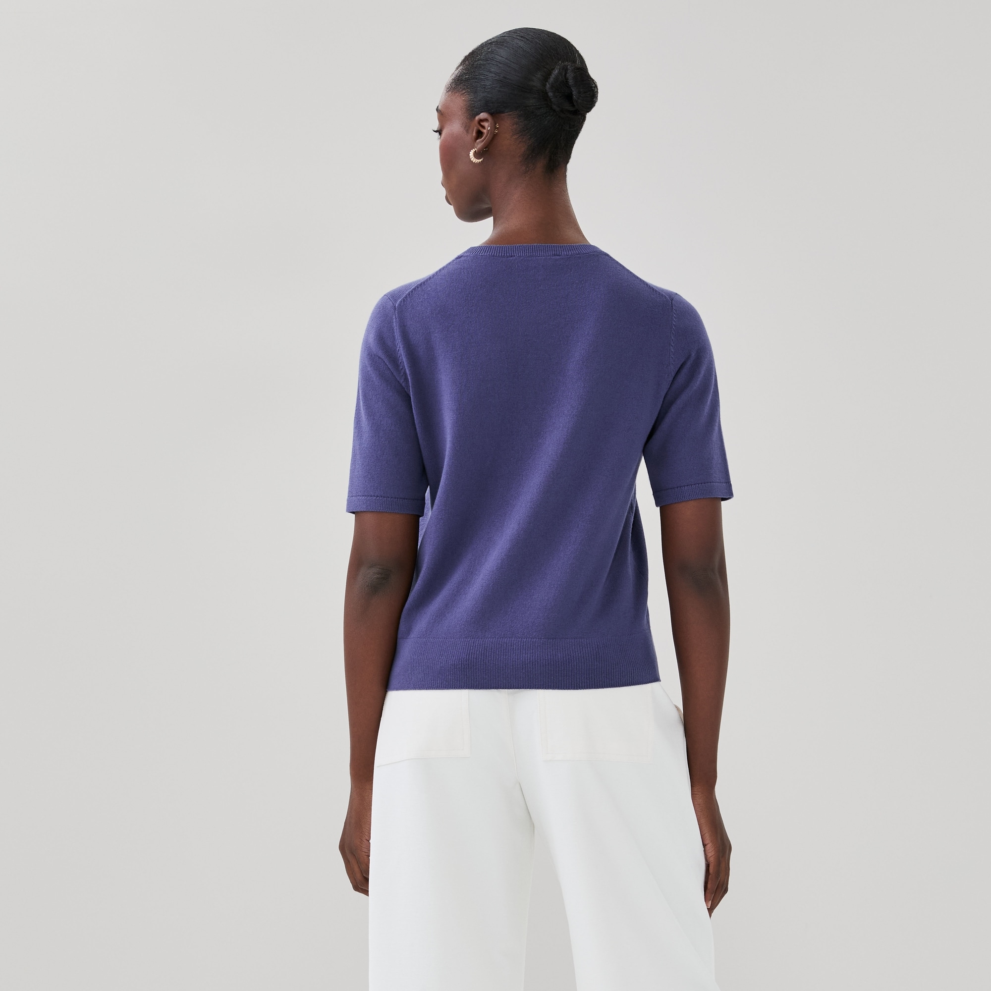 Chandail en tricot jersey