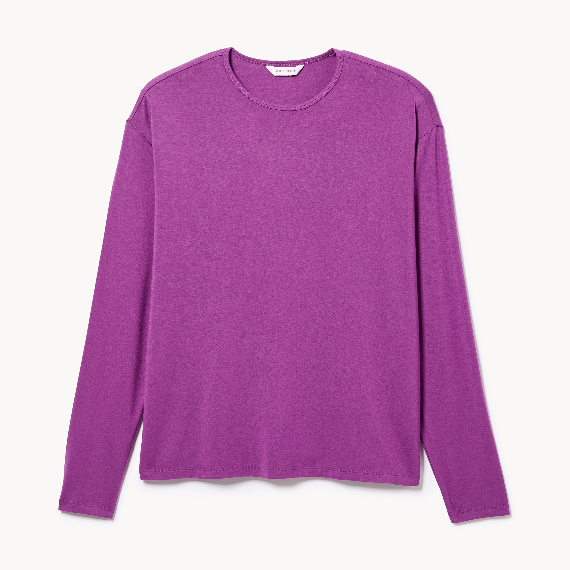 Relaxed Fit Long Sleeve Top