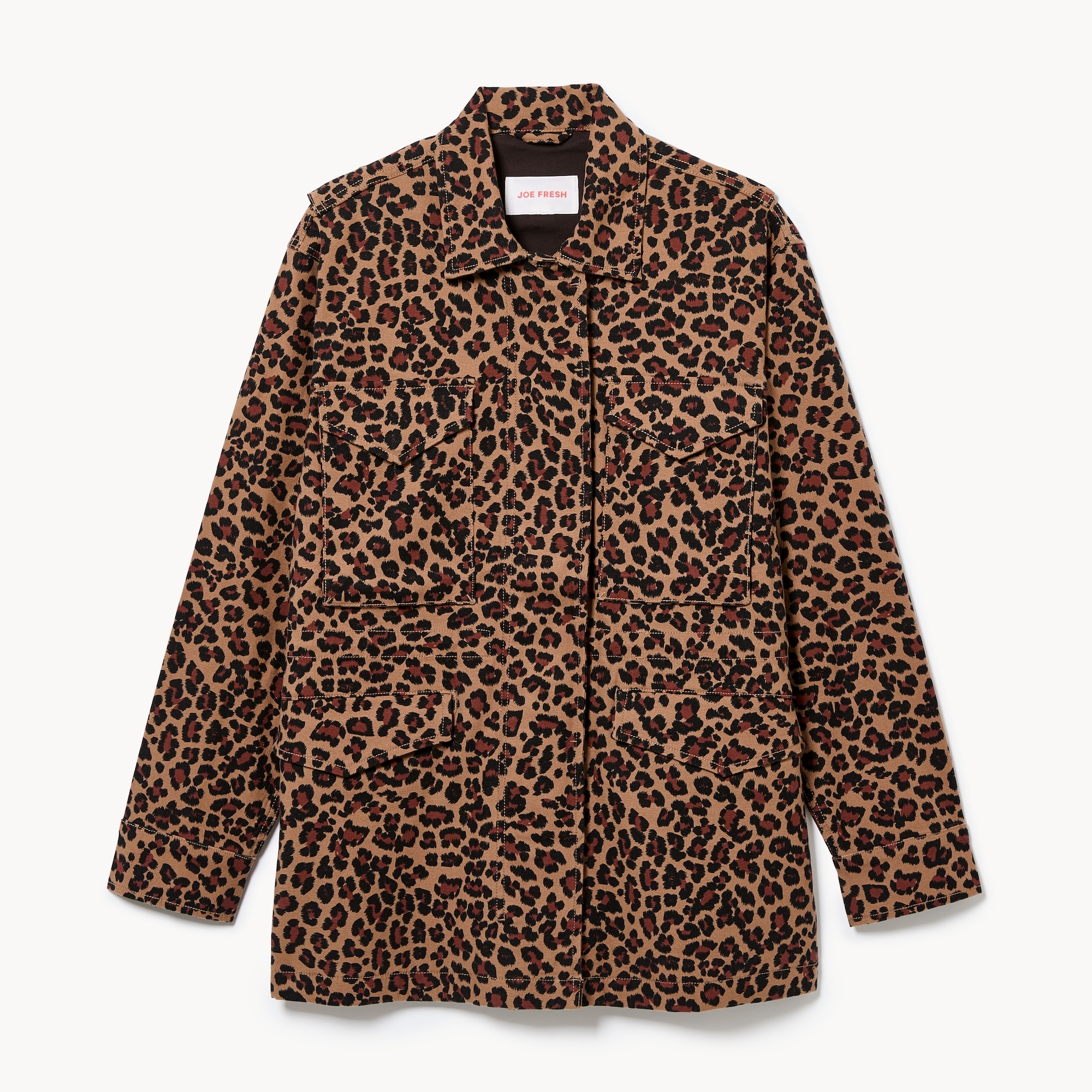 Printed Utility Jacket