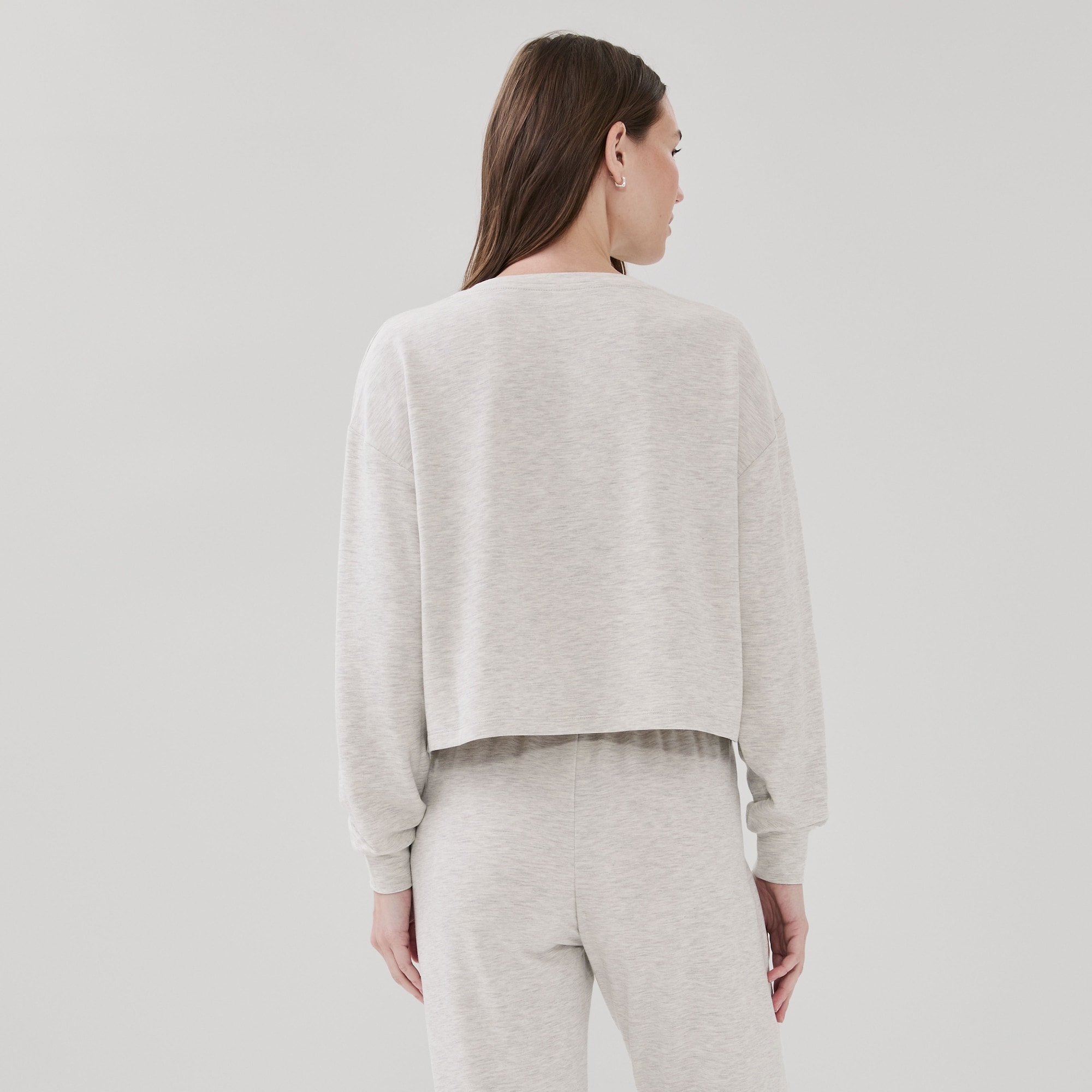 V-Neck Lounge Sweatshirt