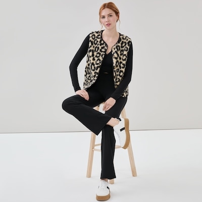 Joe Fresh Active Teddy Fleece Printed Vest 1 ea, $35.00/1ea