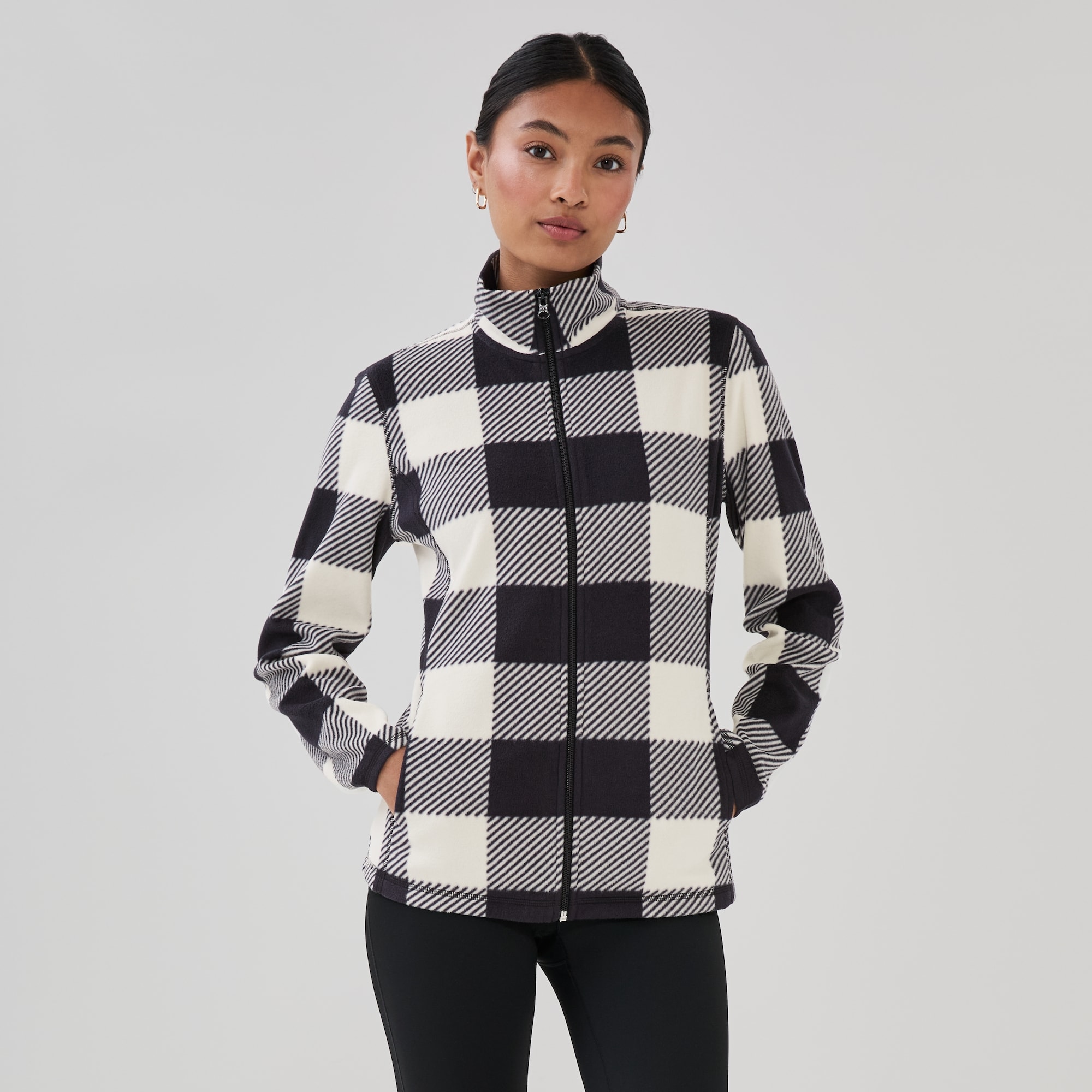 Veste sport en micromolleton