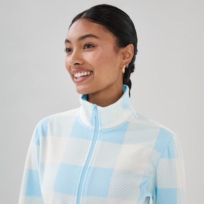 Active Microfleece Jacket - Light Blue