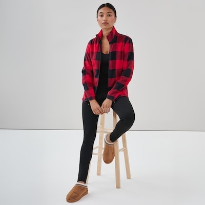 Active Microfleece Jacket - Red