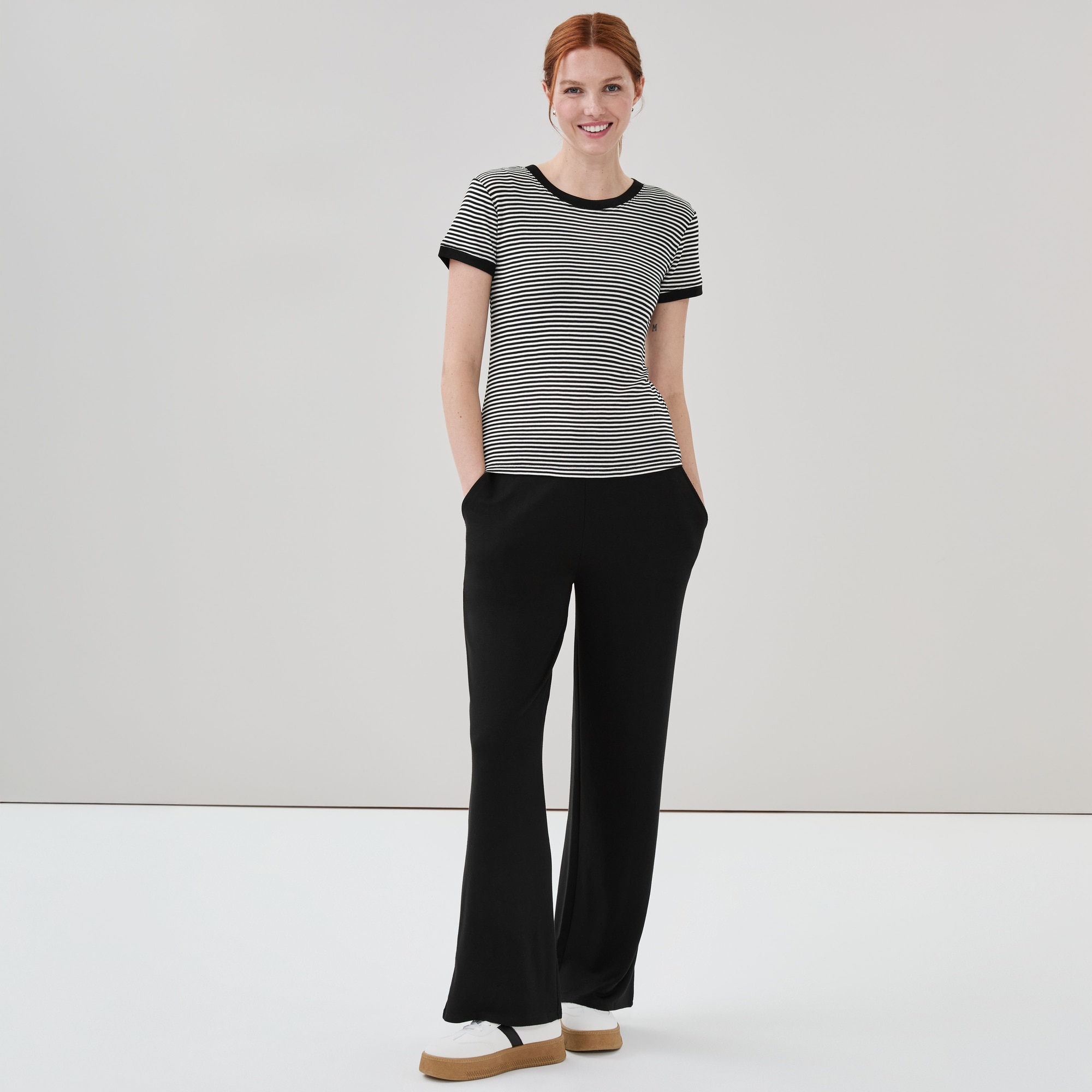 Active Striped T-Shirt