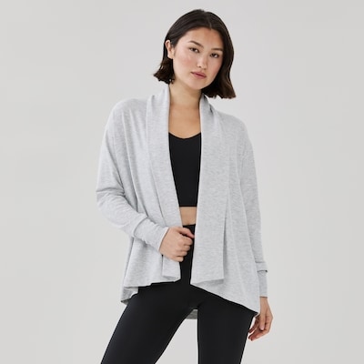 Cardigan sport - Mélange De Gris