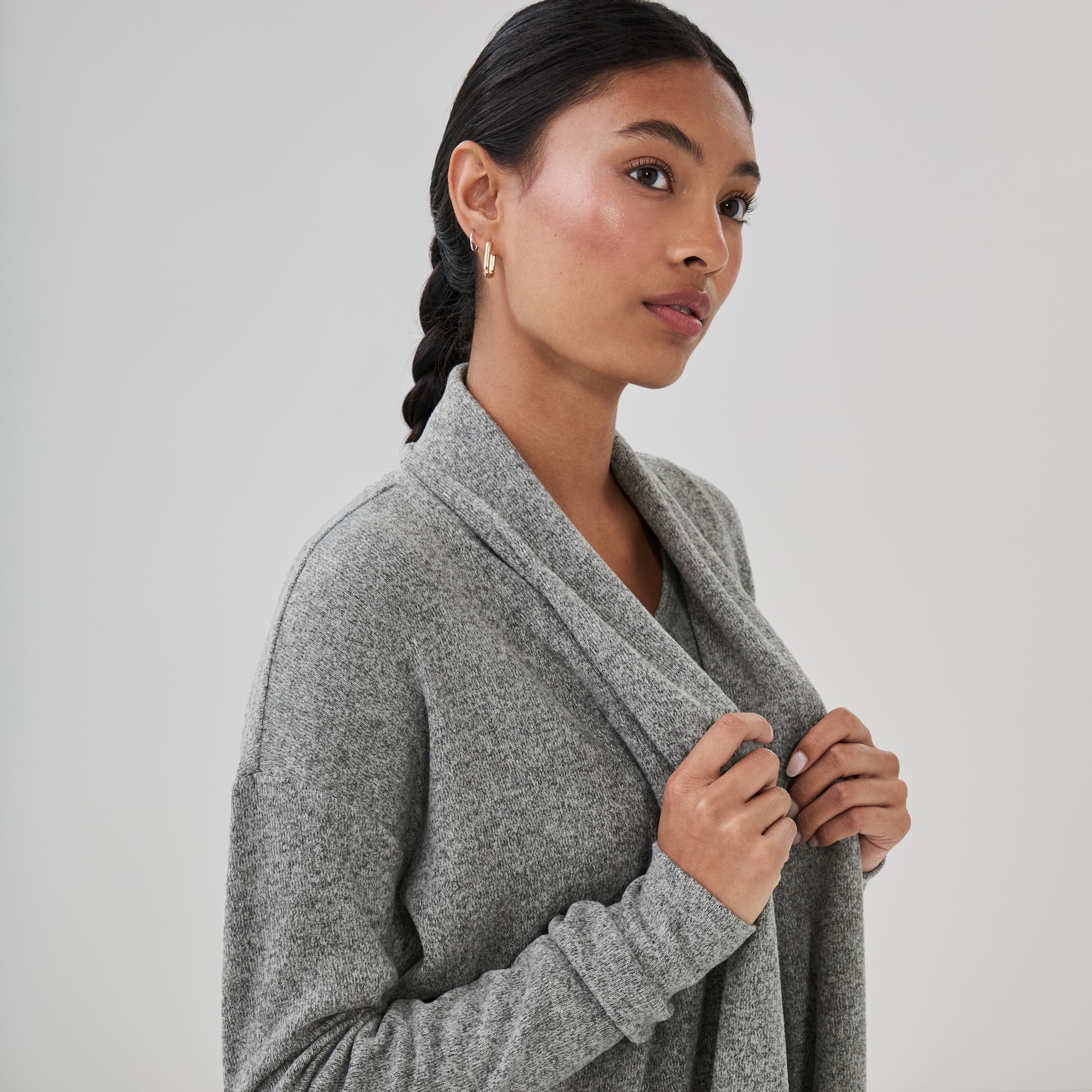 Active Open Front Cardigan