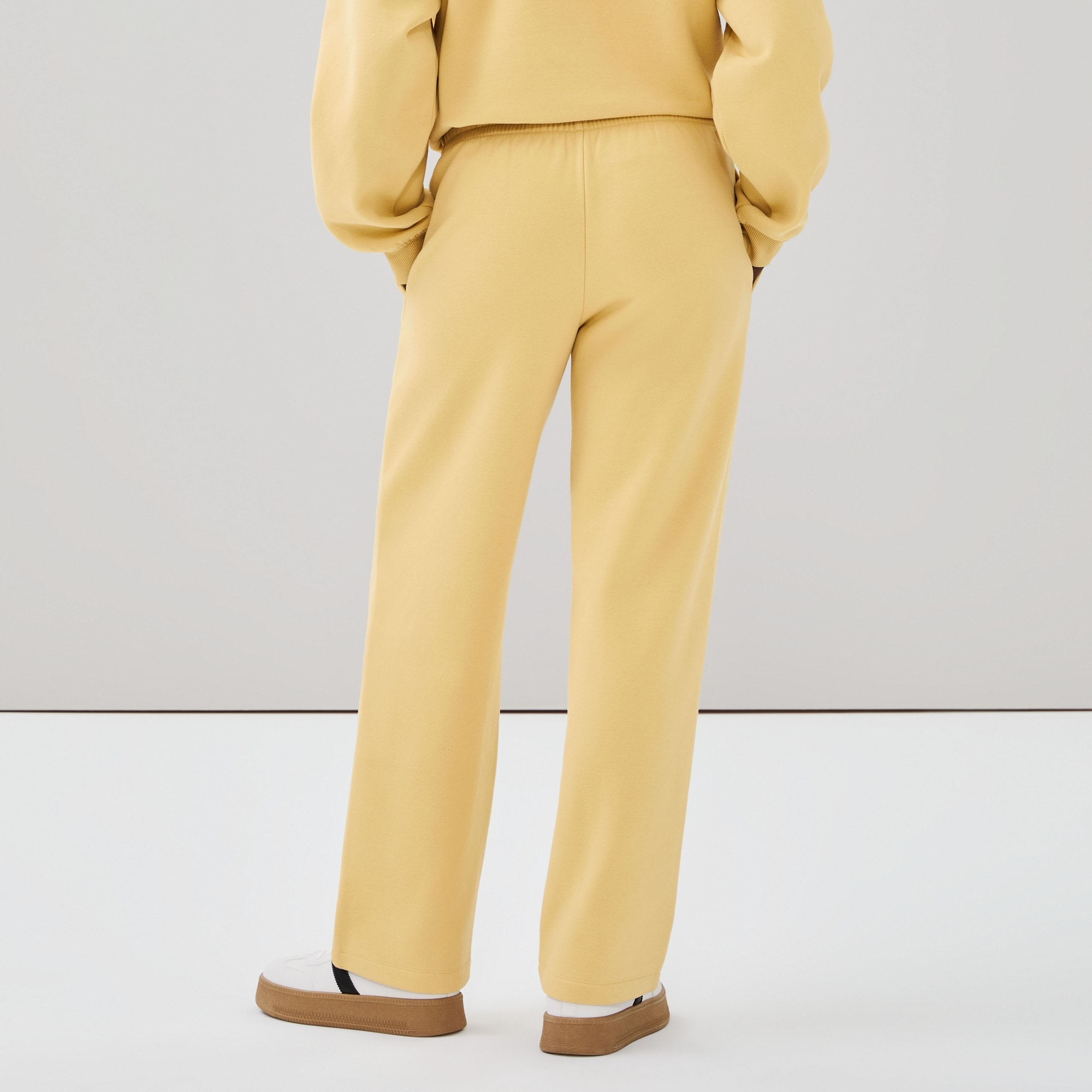 Pantalon en molleton à jambe droite MolletonConfo