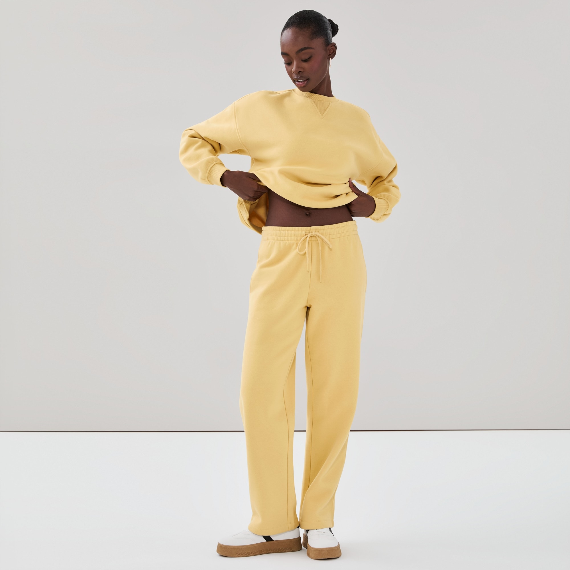 CozyFleece Straight Leg Sweatpants
