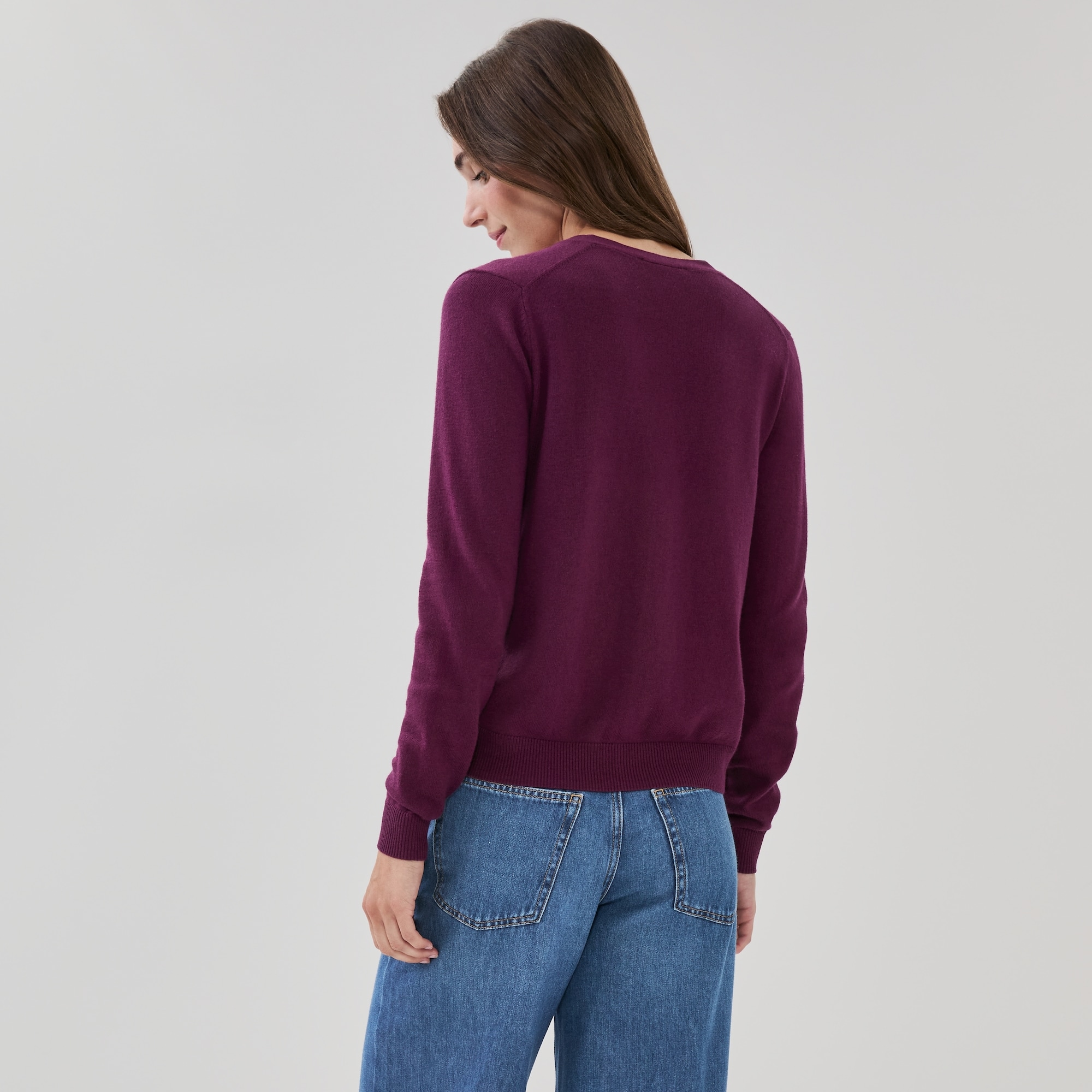 Cotton Cashmere Blend Cardigan