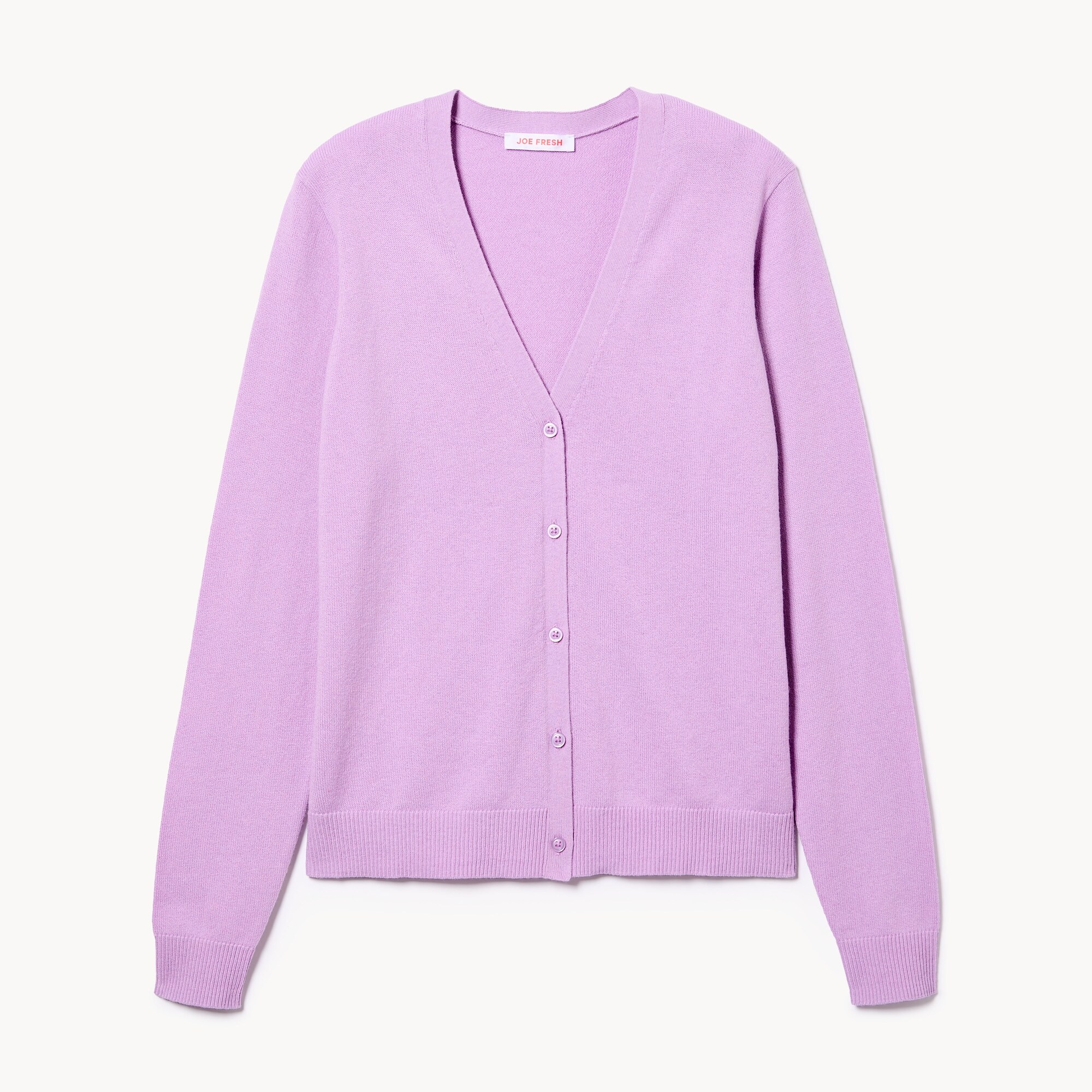 Cardigan en coton et cachemire mélangé