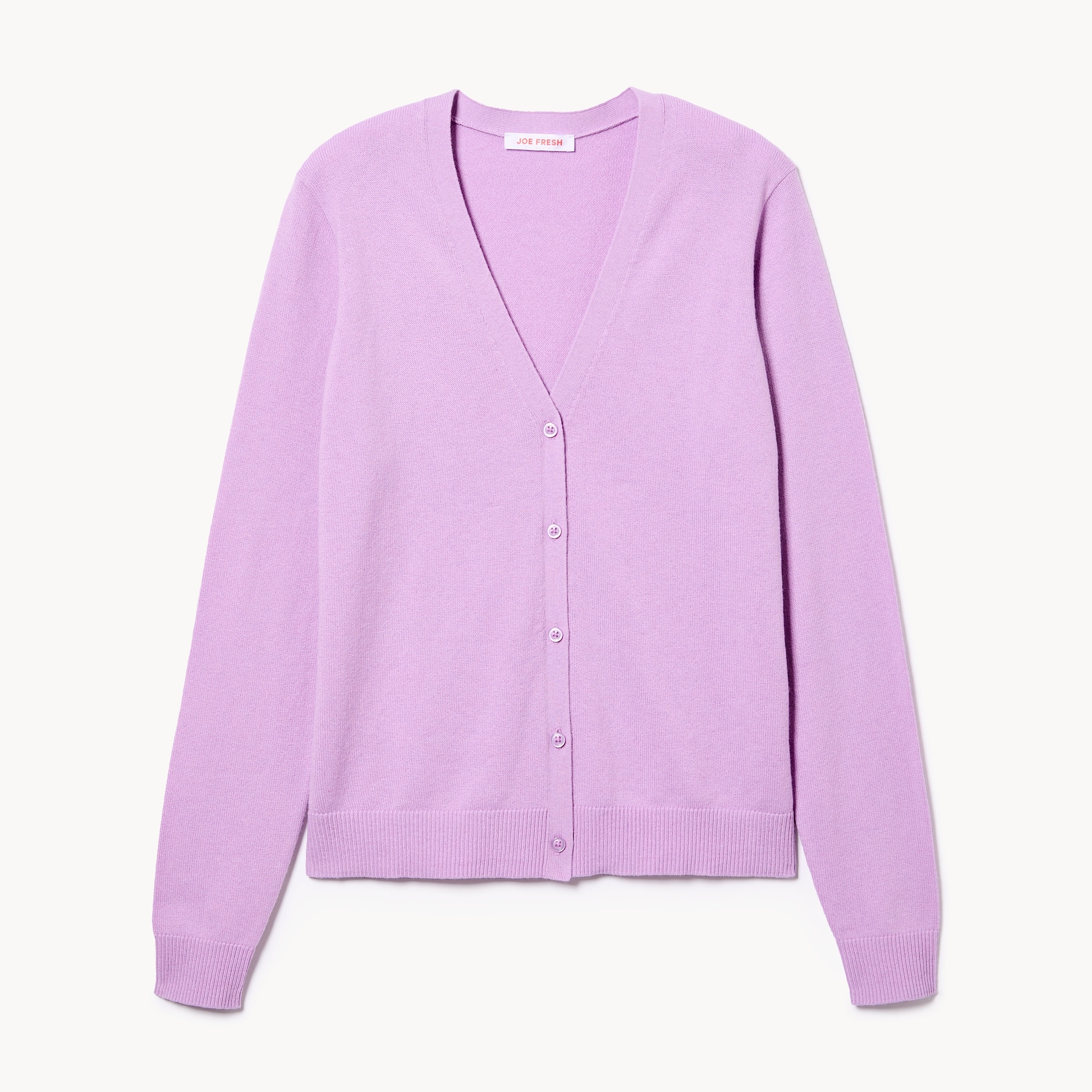 Cardigan en coton et cachemire mélangé
