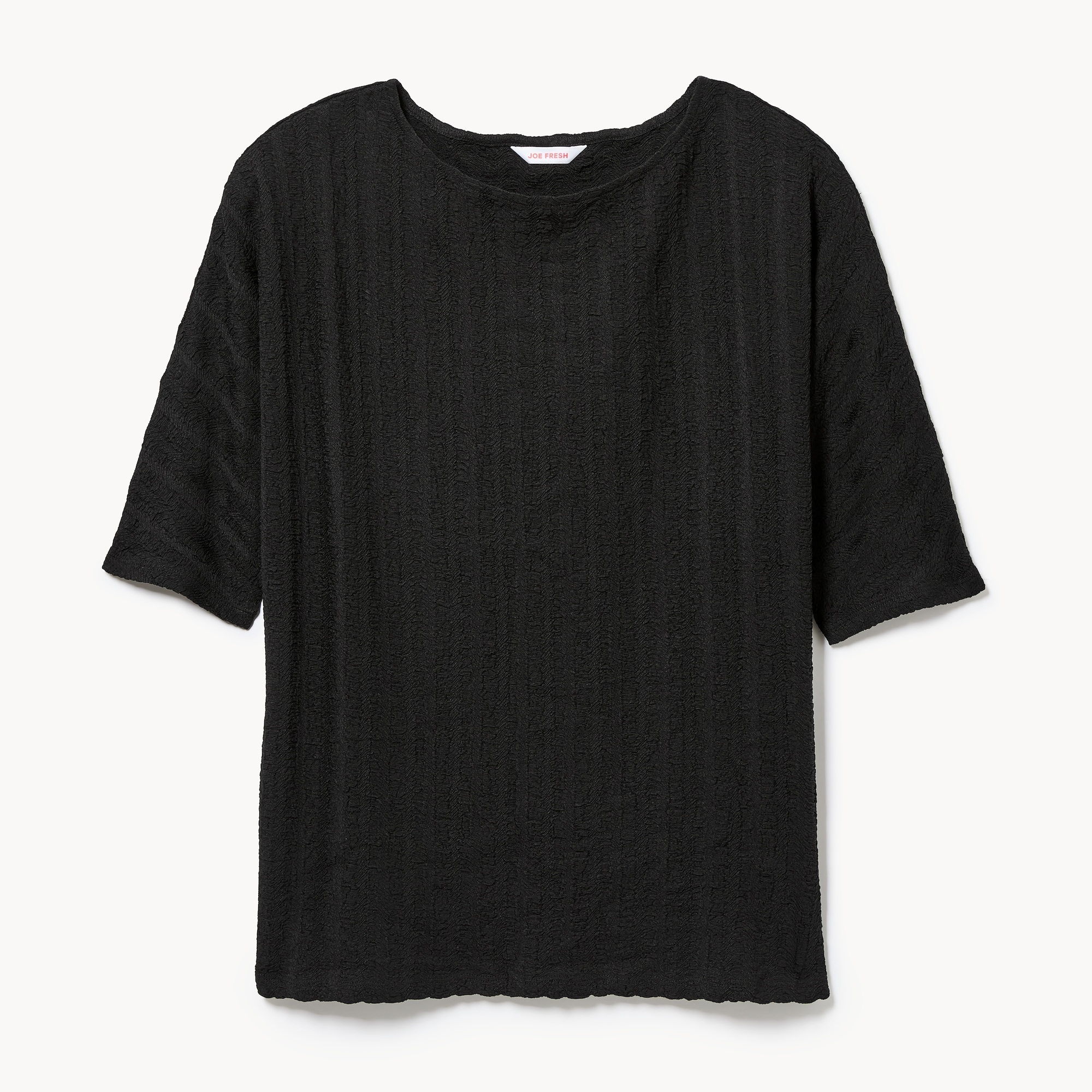 Crinkled Dolman Sleeve Top