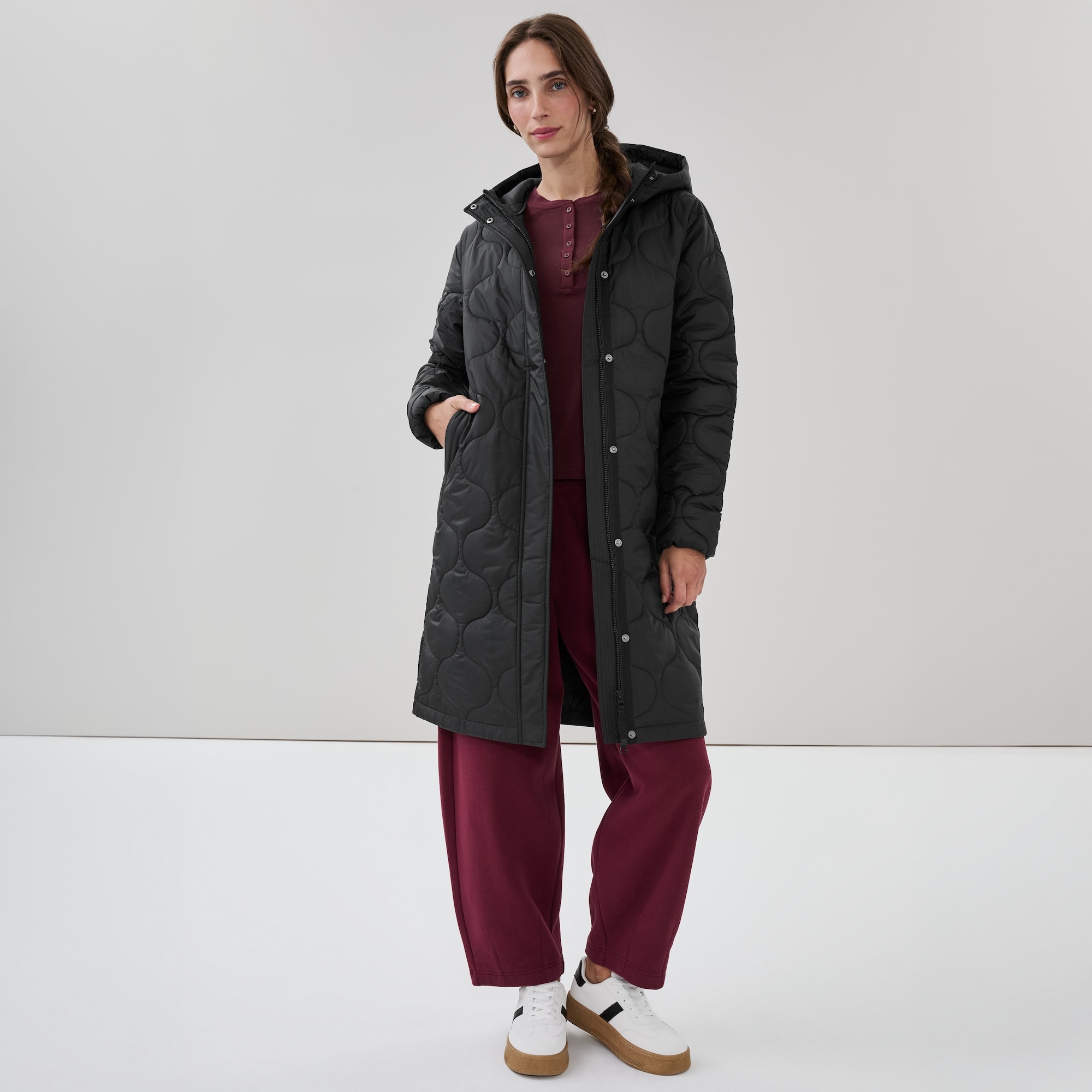 Quilted Midi Jacket