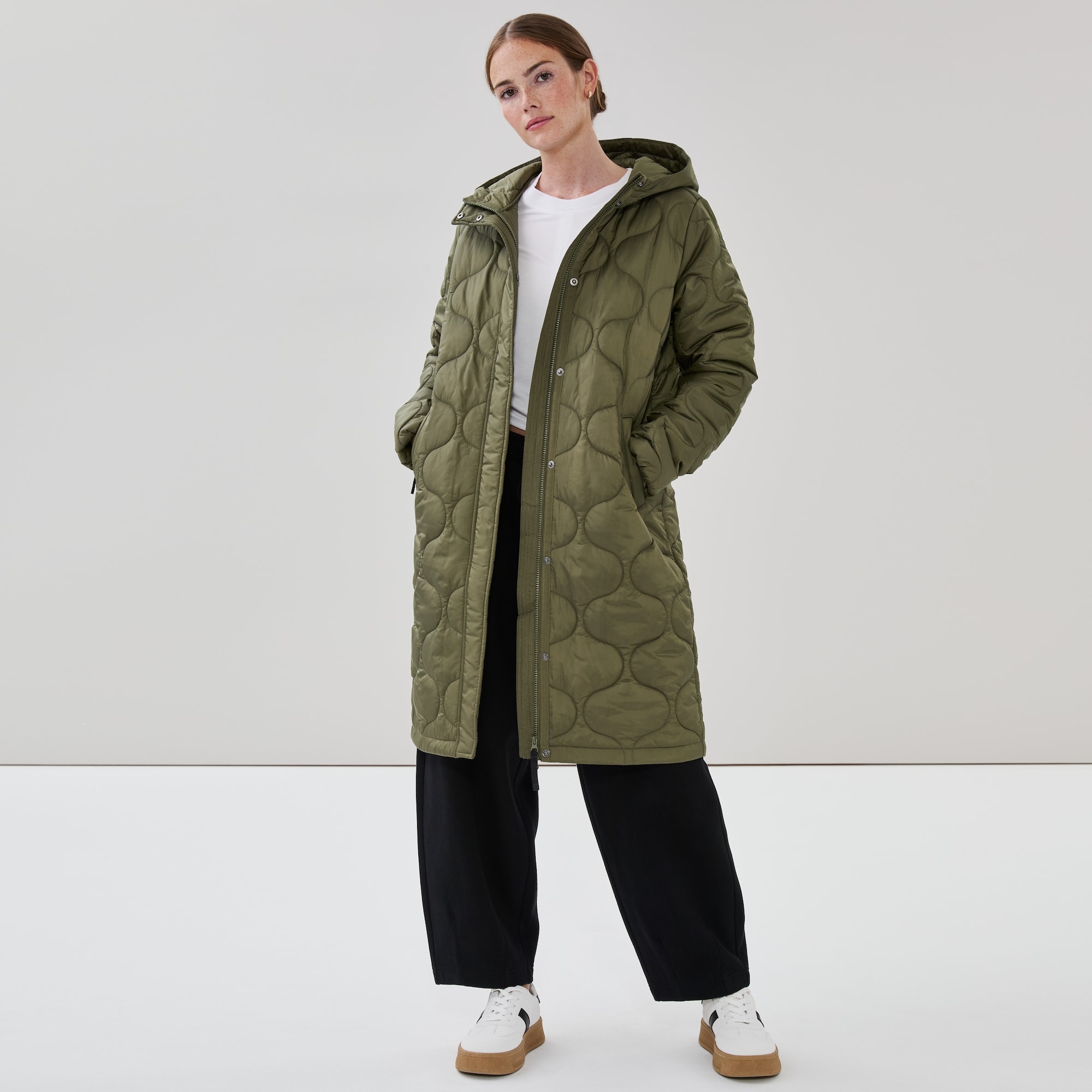 Quilted Midi Jacket