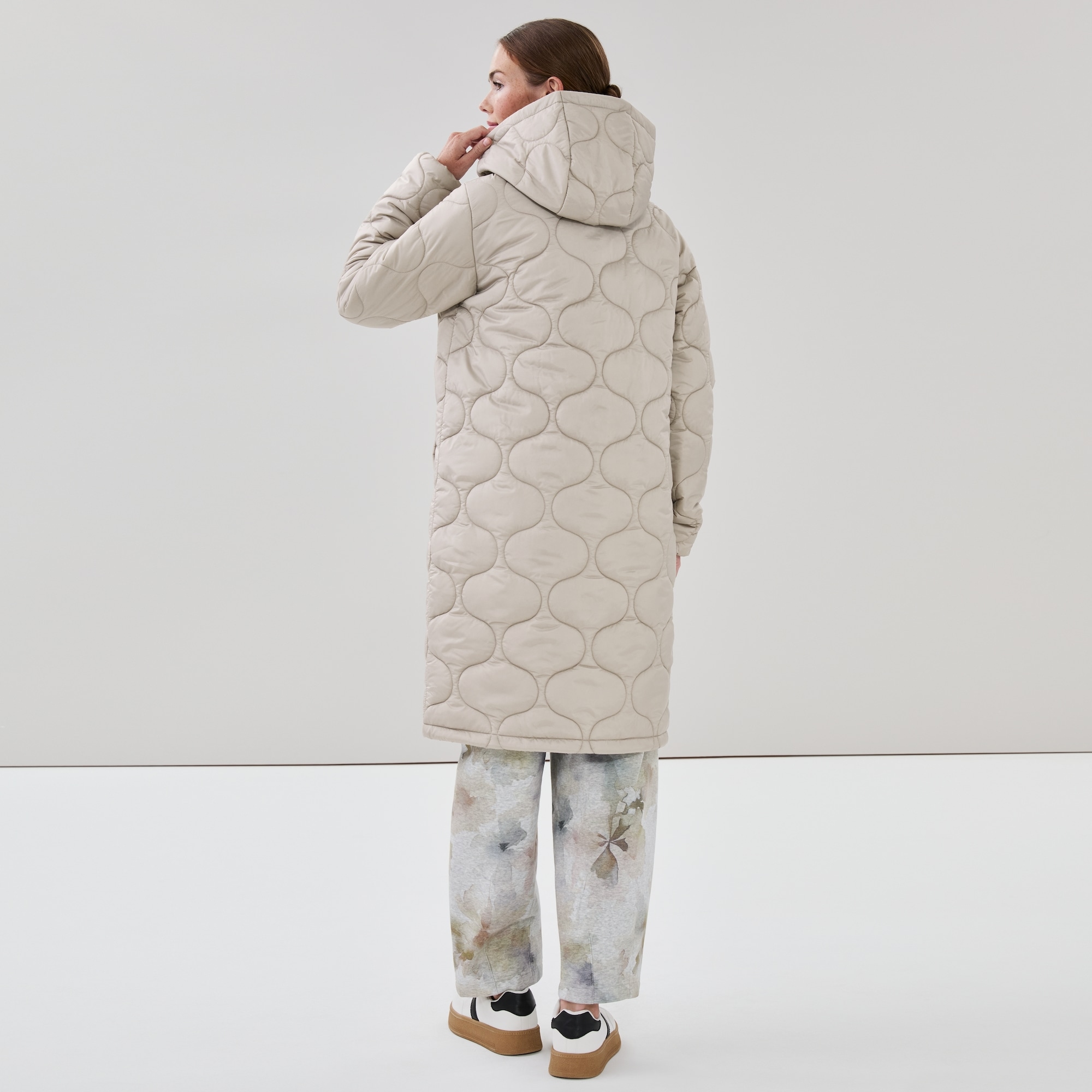 Quilted Midi Jacket