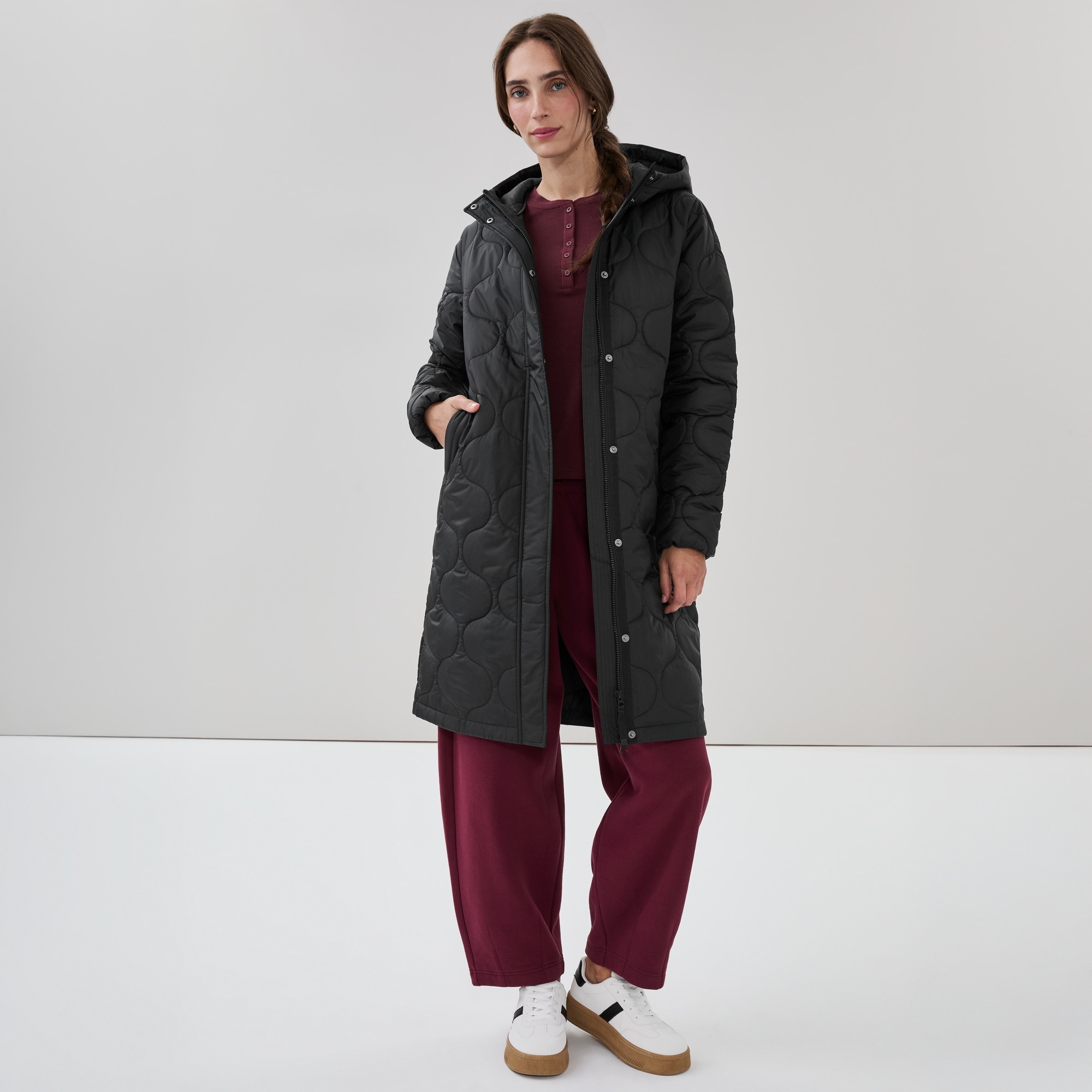 Quilted Midi Jacket