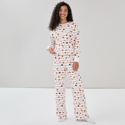 Ensemble pyjama Hello KittyMD - Blanc Cassé