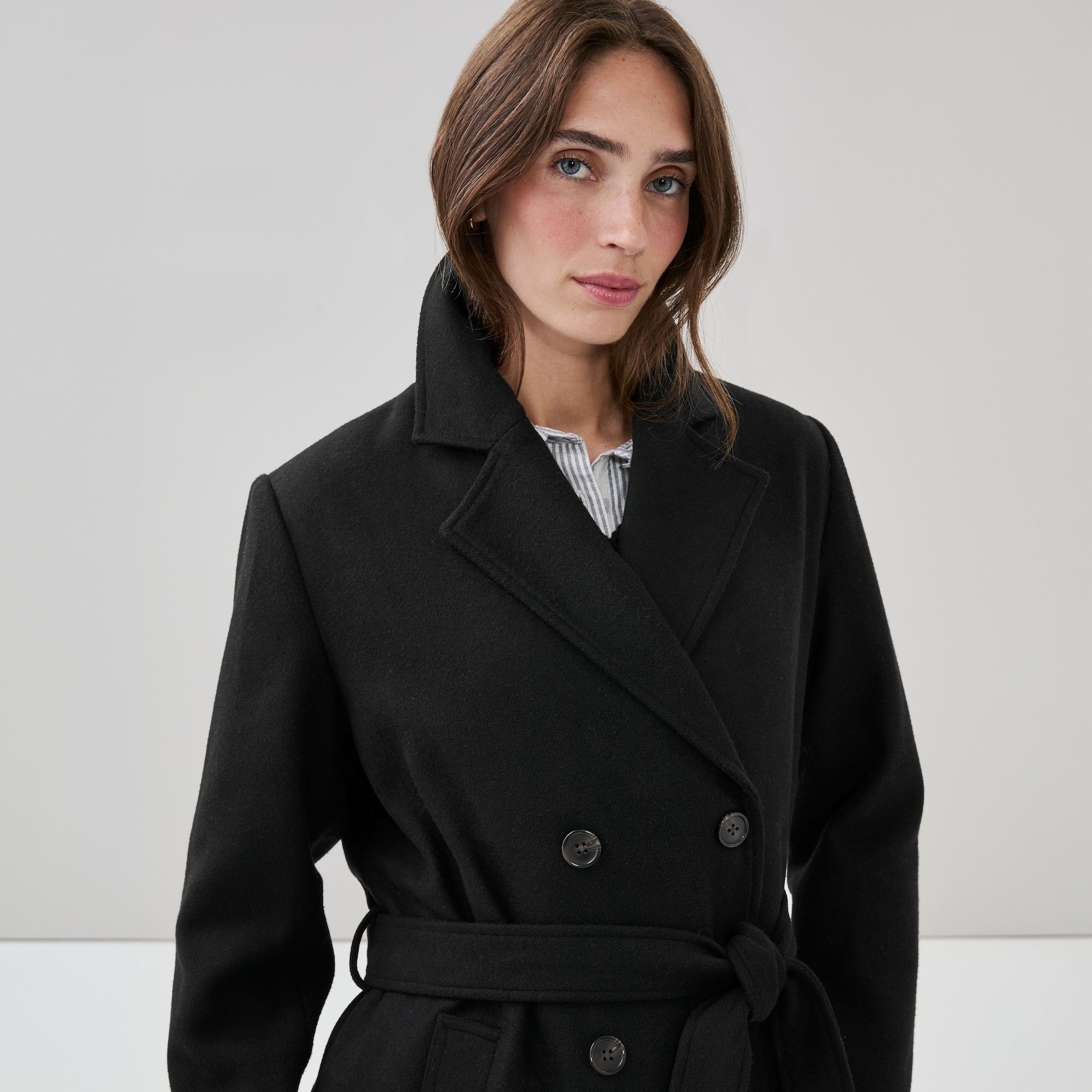 Double Breasted Trench Coat