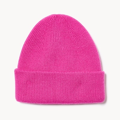 Bonnet côtelé - Fuchsia foncé