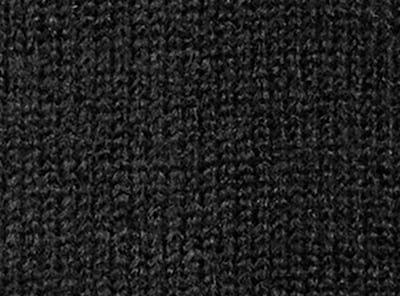 Plastron à ourlet festonné