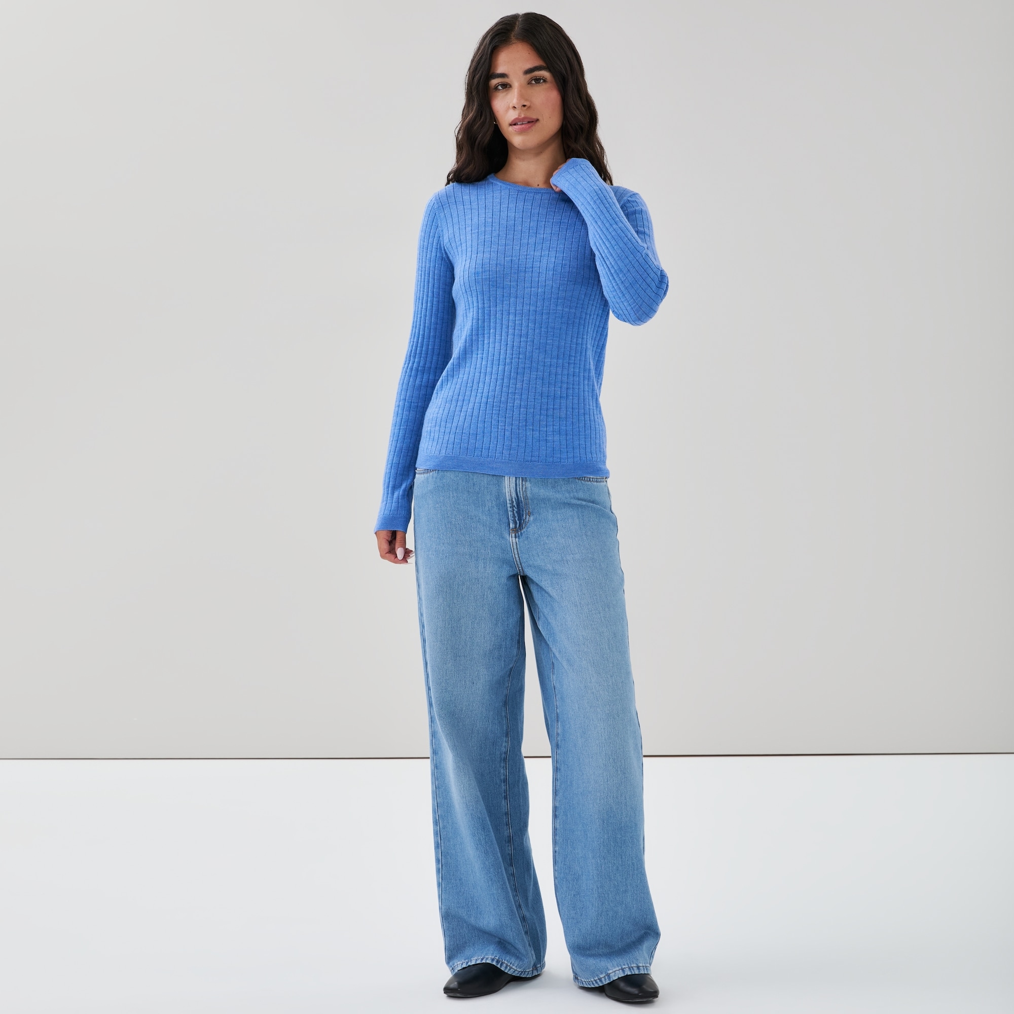 Merino Wool Crewneck Sweater
