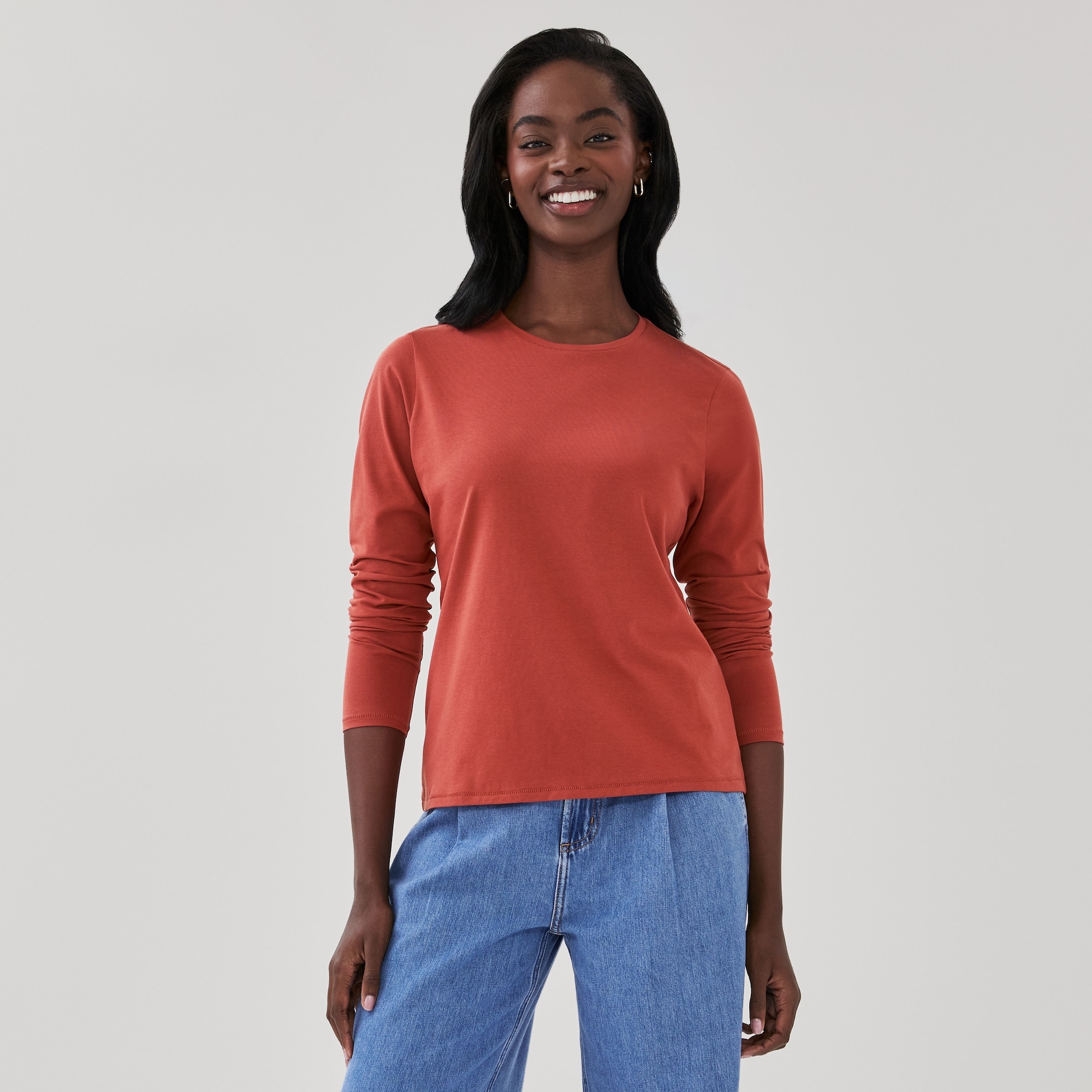 Classic Fit Long Sleeve Top
