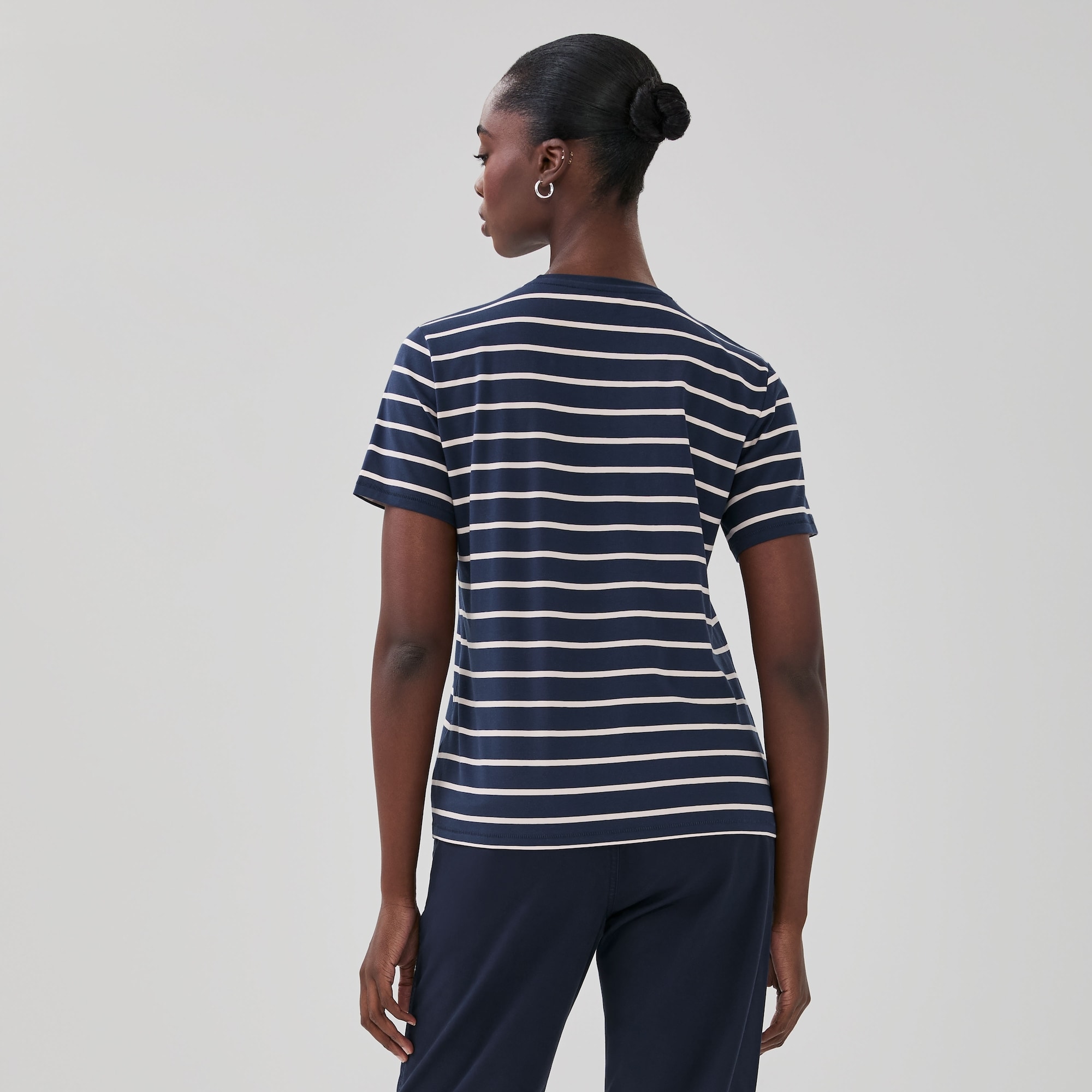 Crewneck Striped T-Shirt